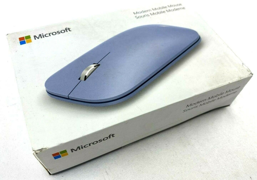 Microsoft Modern Mobile Mouse Pastel Blue Bluetooth 4.2 Connectivity KFT-00028
