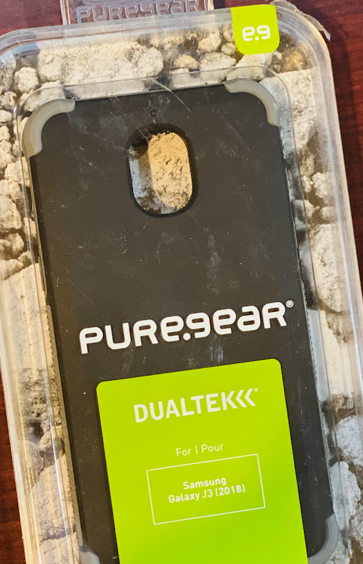 Puregear Dualtek Black Case for Samsung Galaxy Amp Prime 3 | J3 2018 NIB