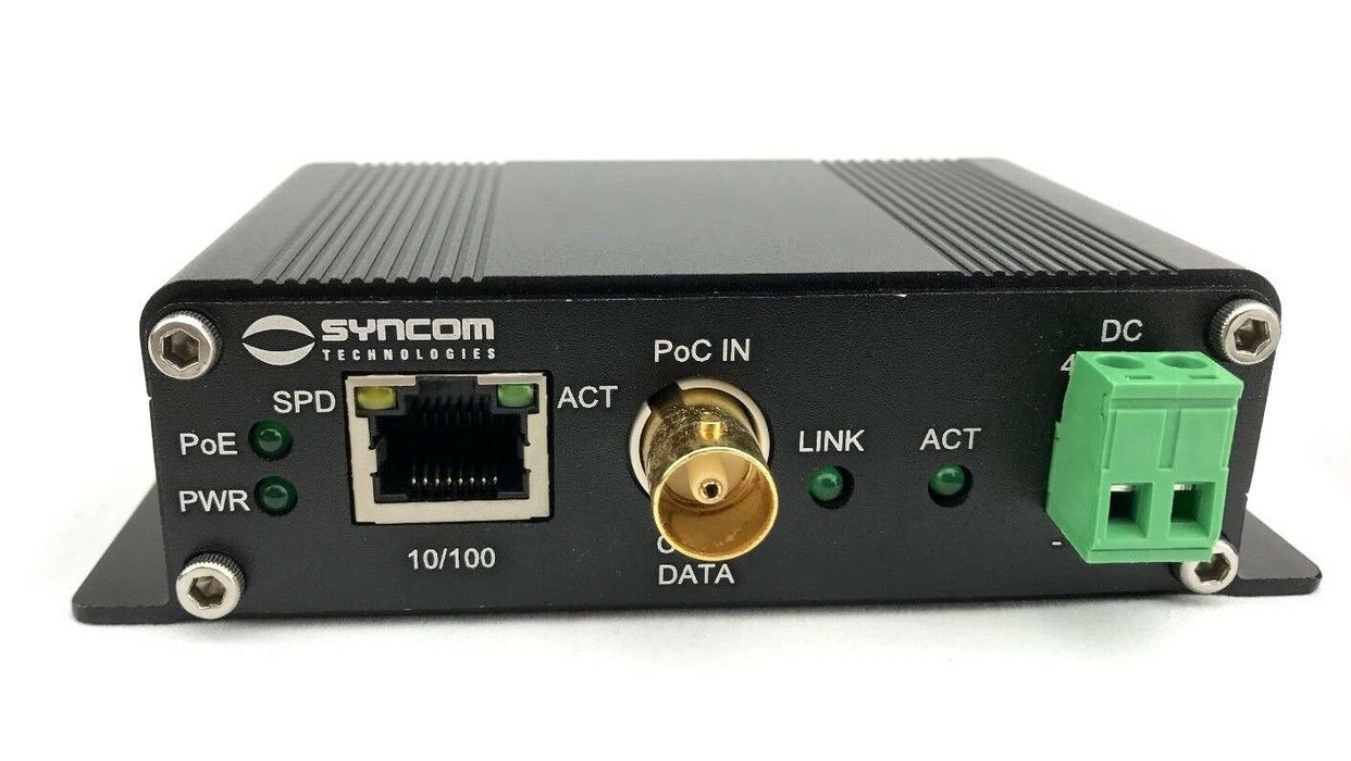 Upgrade Analog Security Cameras To IP Conversion Kit Ethernet Over Coax Plus POE