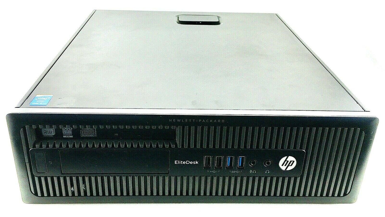 HP EliteDesk 800 G1 SFF Desktop Computer i5-4570 3.2GHz 8GB WIN10 Pro 500 HDD