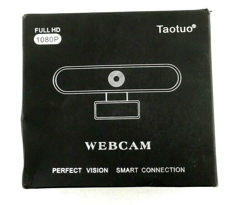 USB Windows 10 Webcam with Microphone Full HD for Zoom Meetings and Home School
