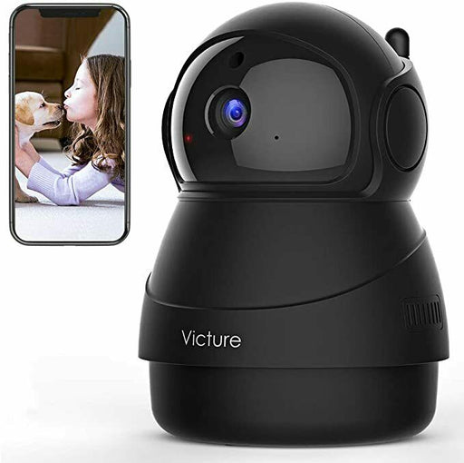 Wireless IP Camera 1080P WiFiI Security 2-way Audio For Baby Or Pets Pan/tilt