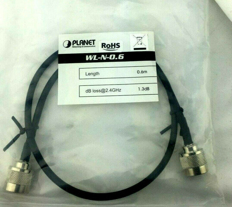 2' Foot 2.4GHz WISP Outdoor WIFI Antenna Cable N-Female to N-Male Access Point