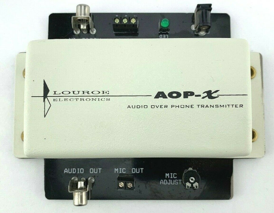 Louroe Electronics AOP-X Audio Over Phone MIC Transmitter
