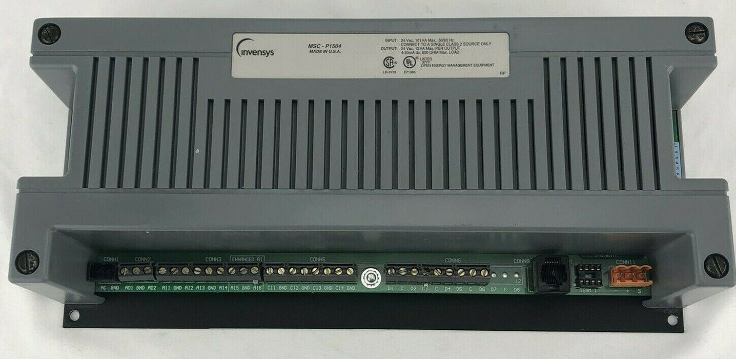 SIEBE / Invensys Environmental Controls MSCP1504 Interface Controller