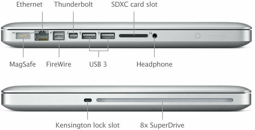 Apple MacBook Pro 2012 13” i5  Laptop Computer Upgrade SSD 8GB A1278 GRADE B