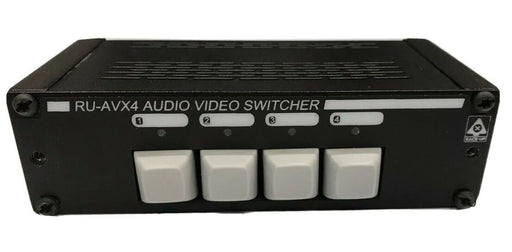RDL RU-AVX4 4-Channel Audio Video Switcher