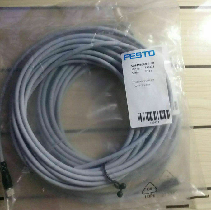 New FESTO Plug SIM-M8-3GD-5-PU 1PC 159421 free shipping