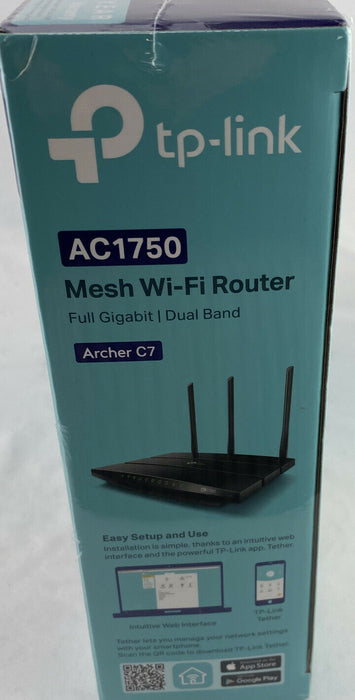 TP-Link Mesh Wireless Router Archer C7 AC1750 Full Gigabit Wireless Alexa Comp