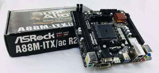 ASRock Motherboard DDR3L SDRAM Socket FM2+ A88M-ITX/AC