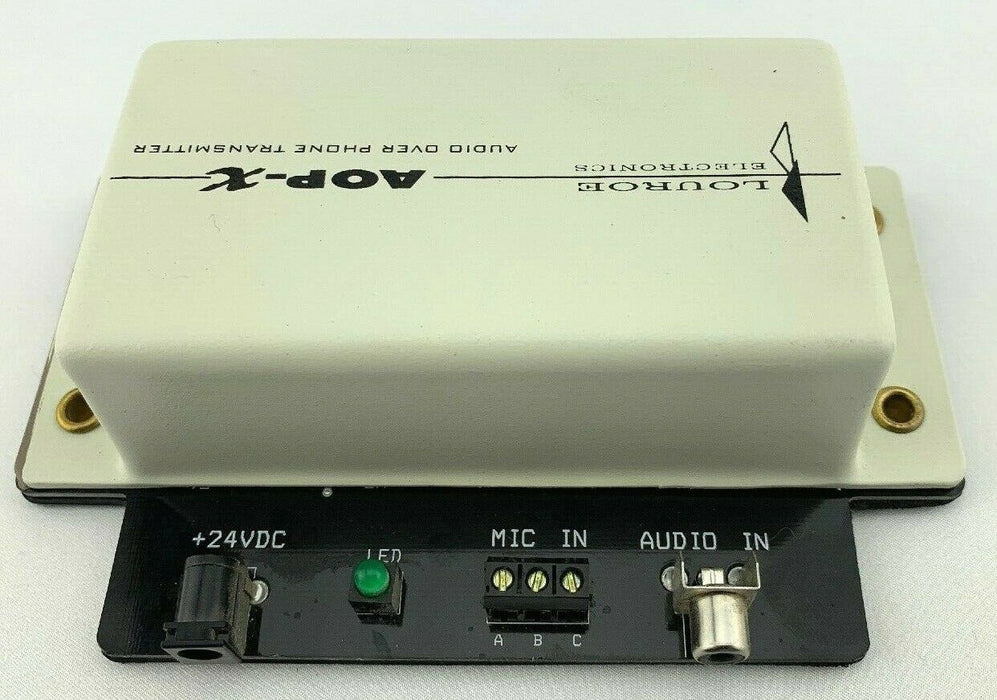 Louroe Electronics AOP-X Audio Over Phone MIC Transmitter