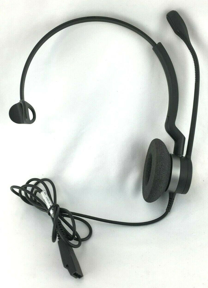 Jabra HSC015 Microphone Headset Adjustable Single Ear-Pad Quick Disconnect QD