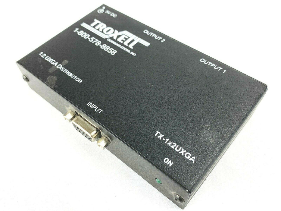 Troxell TX-1X2UXGA Video Splitter 1:2 High Resolution UXGA Distributor