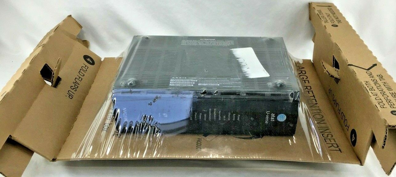 Arris NVG599 AT&T U-verse Gateway Wireless Modem Router Combo 4-Port
