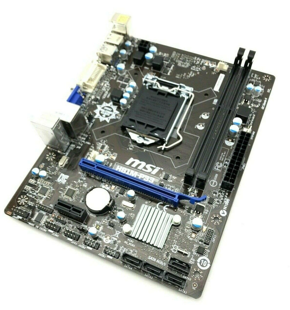 Micro Atx H81 Msi E33 H81 Msi E33 Original MSI H81M-E33 Desktop