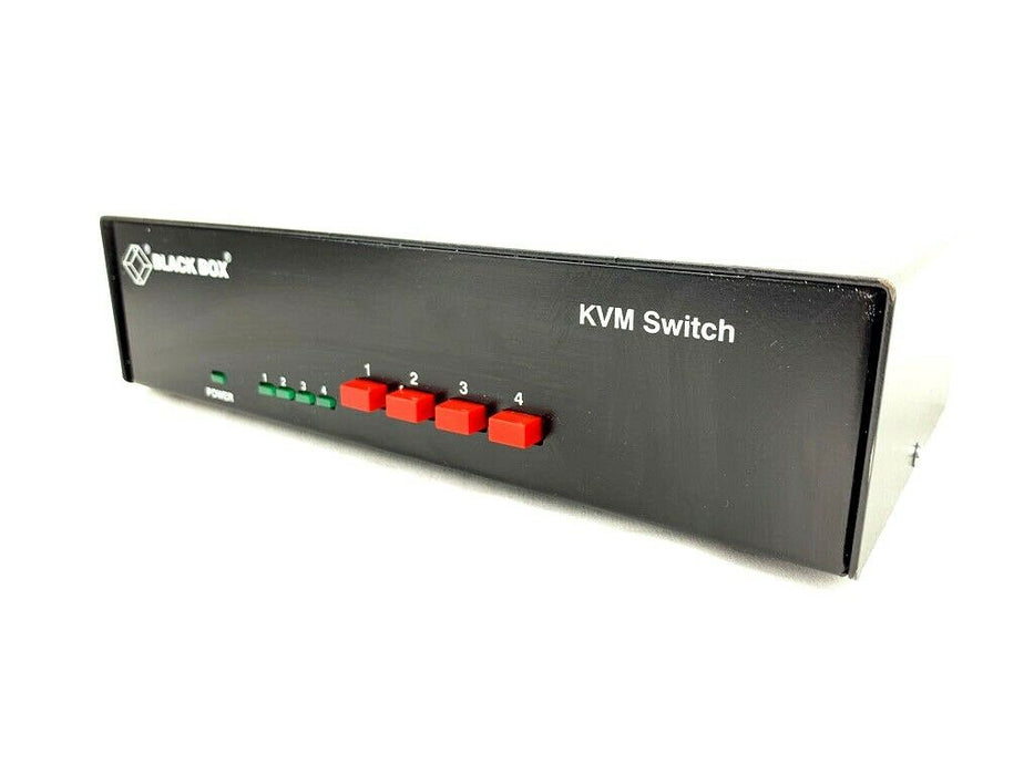 BlackBox SW735A 4-Port Desktop KVM Switch ServSwitch Plug and Play