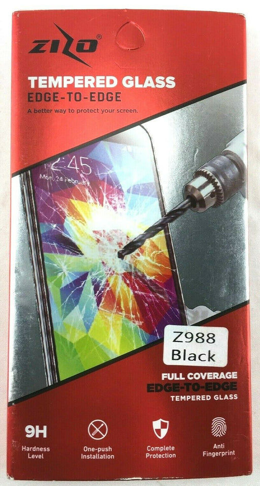Screen Protector for ZTE Grand X Max 2 Z988 Tempered Glass Edge to Edge Zizo