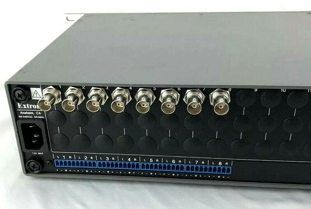 Extron Matrix 50 Series Audio Switcher 8X8 Rack mountable switcher (PA ...