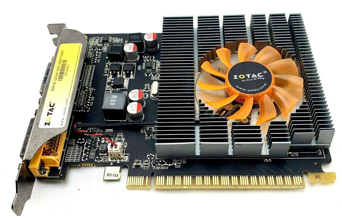 ZOTAC GeForce GT 640 2GB GDDR3 Video Graphics Card 2 x DVI, HDMI Mini ZT6020110L