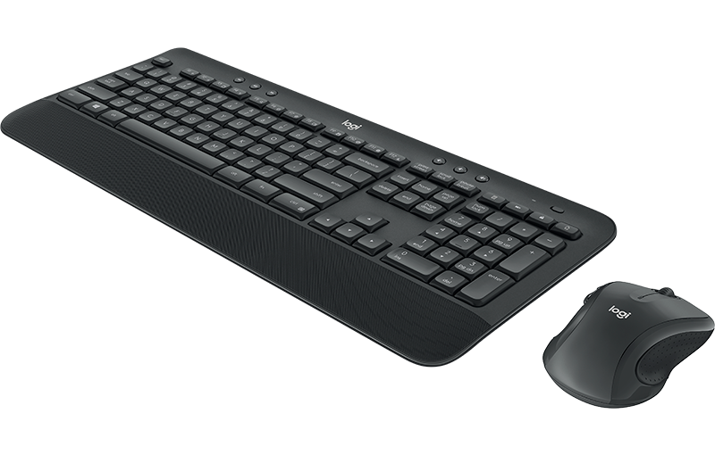 Logitech MK545 ADVANCED Wireless Keyboard and Mouse Combo Volume Control Keys
