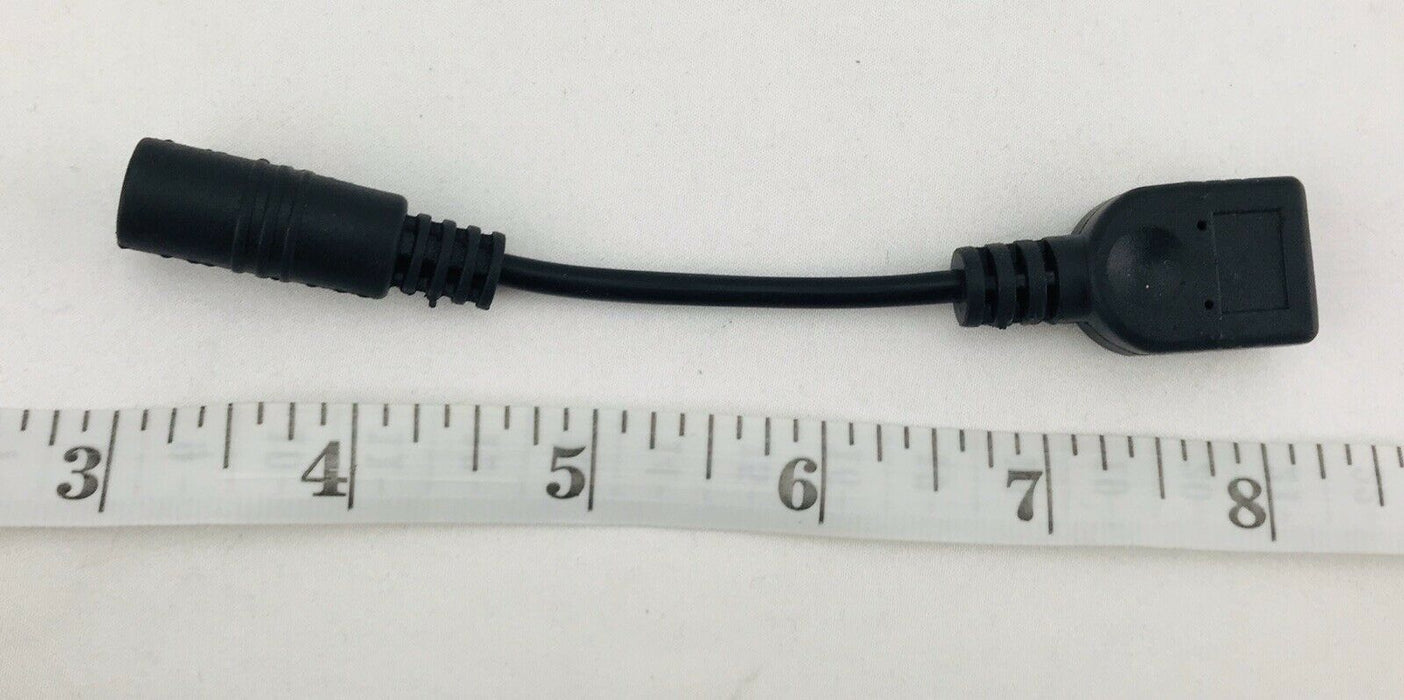 Barrel Jack Power Cable to USB Type A Female Adapter 5.5mm/2.1mm 5V Connector