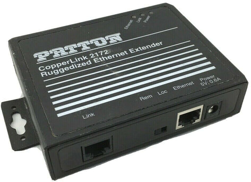 Patton CopperLink Model 2172 Kit Ruggedized Ethernet Extender Ultra-High Speed