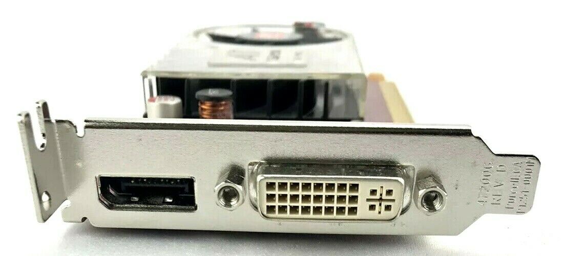 Radeon ATI-102-B53002 Low Profile PCI-E Graphics Card  DisplayPort & DVI-I HD