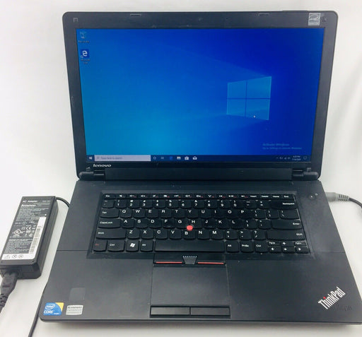 Lenovo Edge 15"  Core i3-380M @ 2.53GHz 120GB SSD 4GB RAM Webcam Windows 10 Pro