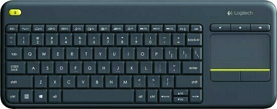 Logitech K400 Plus Small Wireless TV Keyboard Touchpad Control Windows 10 Chrome