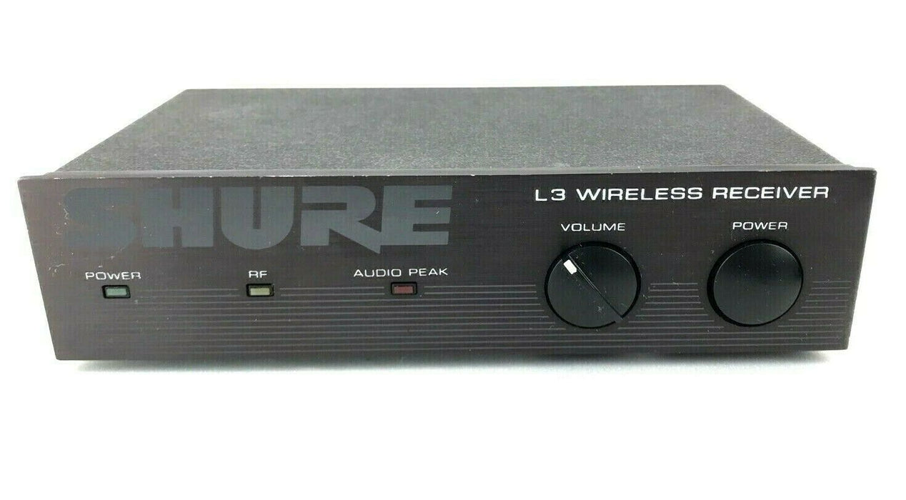 SHURE L3 Audio Wireless Receiver Audio Wireless Microphone System FAST Shipping