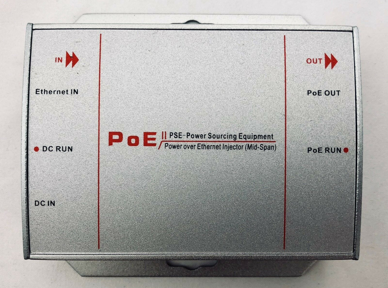PoE PSE3401G injector Wall Mount 10/100/1000M 60W