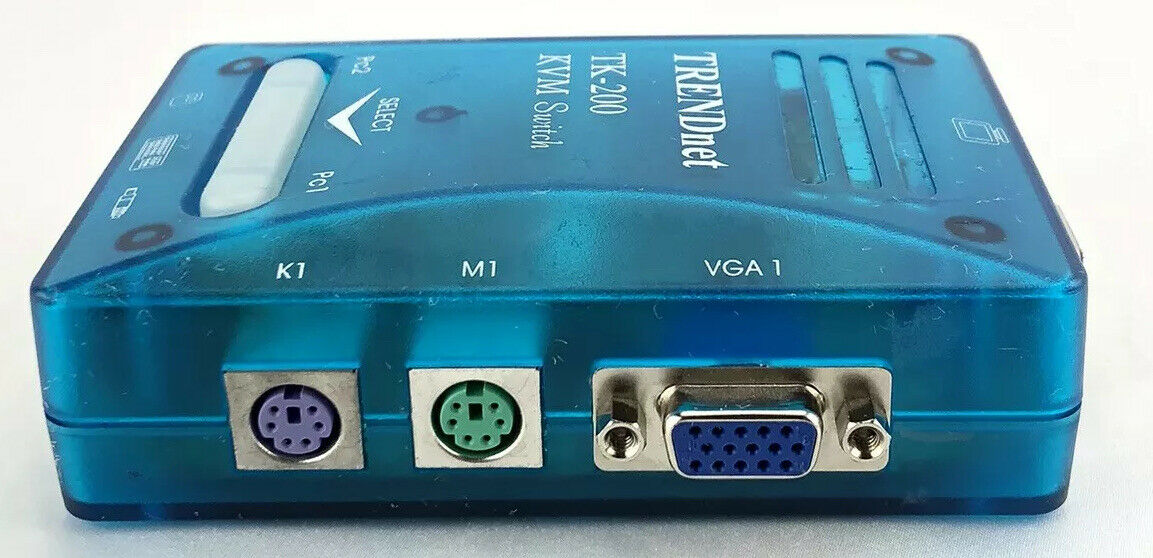 TRENDnet TK-200 KVM SWITCH -2-Port PS/2 KVM VGA Switch