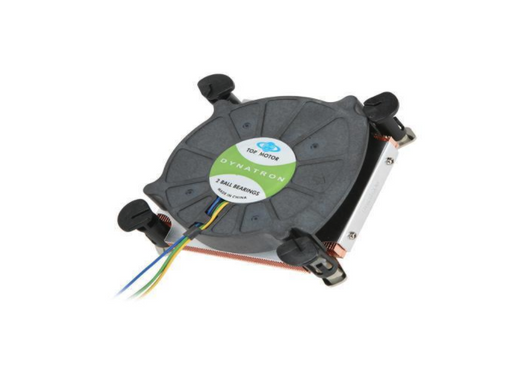 Dynatron T195 Mini-ITX LGA 775 Fan Heatsink Combo USED Intel DG45FC Motherboard