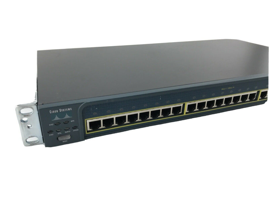 Cisco Catalyst 2950 WS-2950T-24 24-Port Network Switch IOS Version: 12.1(19)EA1c