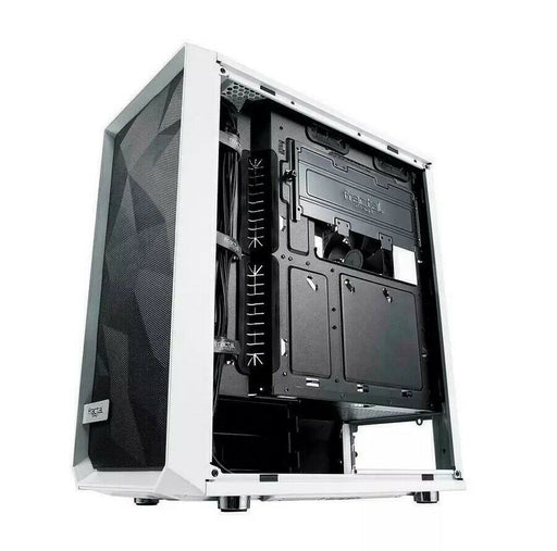 Fractal Design Meshify C White PC Gaming Tower See Through Design Mid Size