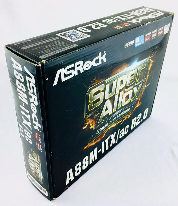ASRock Motherboard DDR3L SDRAM Socket FM2+ A88M-ITX/AC