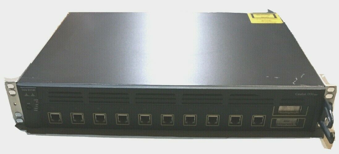 Cisco WS-C3550-12T Network Switch Gigabit Ethernet 10-Port Catalyst 3550 Series