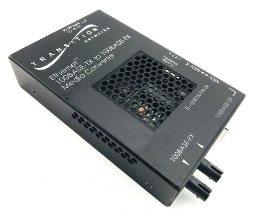 Transition Networks E-100BTX-FX-04 Fiber SC to Fast Ethernet Media Converter