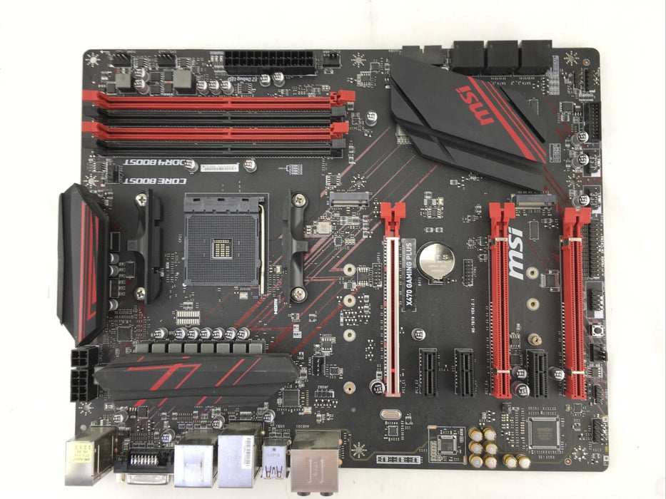 MSI Performance Gaming AMD X470 Ryzen AM4 DDR4 Onboard Graphics