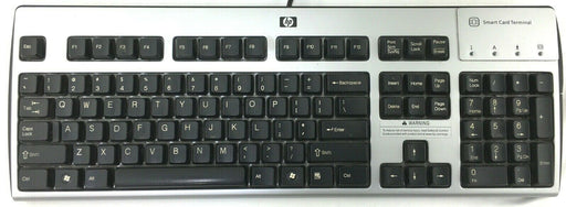 HP KUS0133 Keyboard with Integrated Smart Card Reader Wired USB 434822-002 DOM