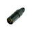 Neutrik NC3MX-B 3-Pack 3-Pin Black Male XLR-M Cable Connector w/ Gold Contacts