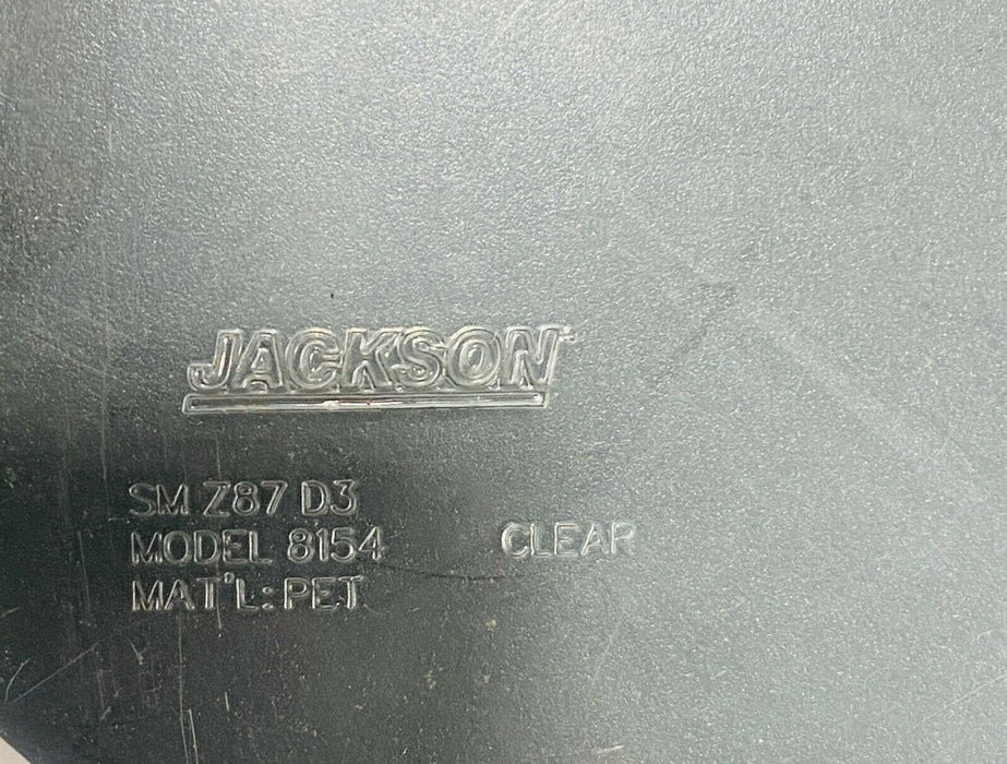 Jackson Clear Polycarbonate Face Shield 8154 REPLACEMENT 30706 SM Z87 D3 8x15.5"