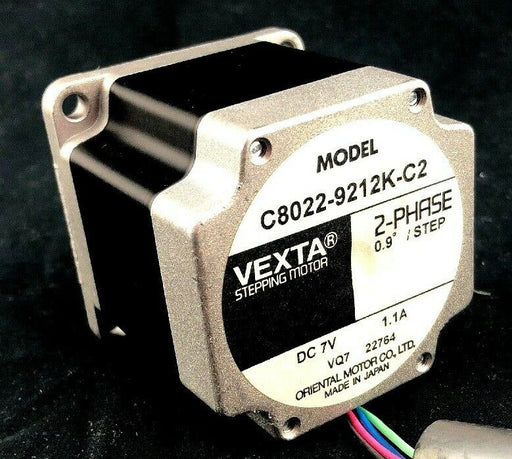 VEXTA STEPPING MOTOR C8022-9212K-C2 Pan Motor 2-Phase 0.9/Step DC 7V 1.1A
