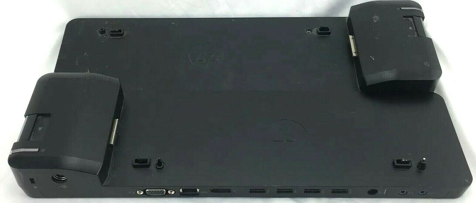 HP B9C87AA#ABA UltraSlim Docking Station for HP Elitebook FOR PARTS Lot of 2