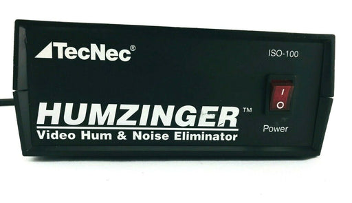 TecNec ISO-100 Humzinger Single Channel Video Hum & Noise Eliminator DA