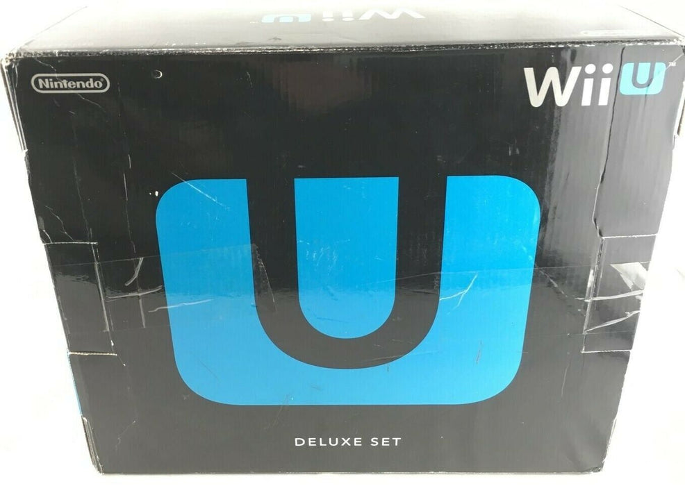 Nintendo Wii U WUP-101 32GB Black Gaming Console & Gamepad