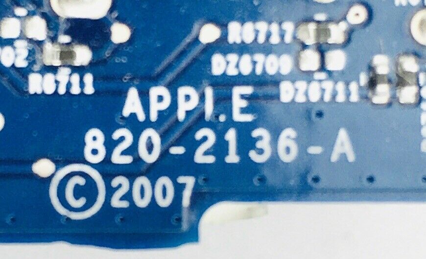 Apple iMAC 24" A1225 20" A1224 Early 2008 Sound Board 820-2136-A 922-8466