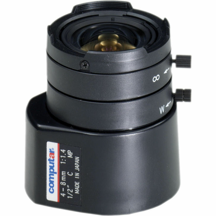 Arecont COMPUTAR HG2Z0414FC-MP Camera Lens 4-8mm 1/2'' F1.4 DC Auto Iris C-Mount