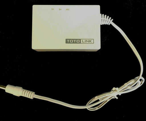 Totolink PoE TL-POE200 adjustable voltage 5V-9V-12V wired ethernet connection
