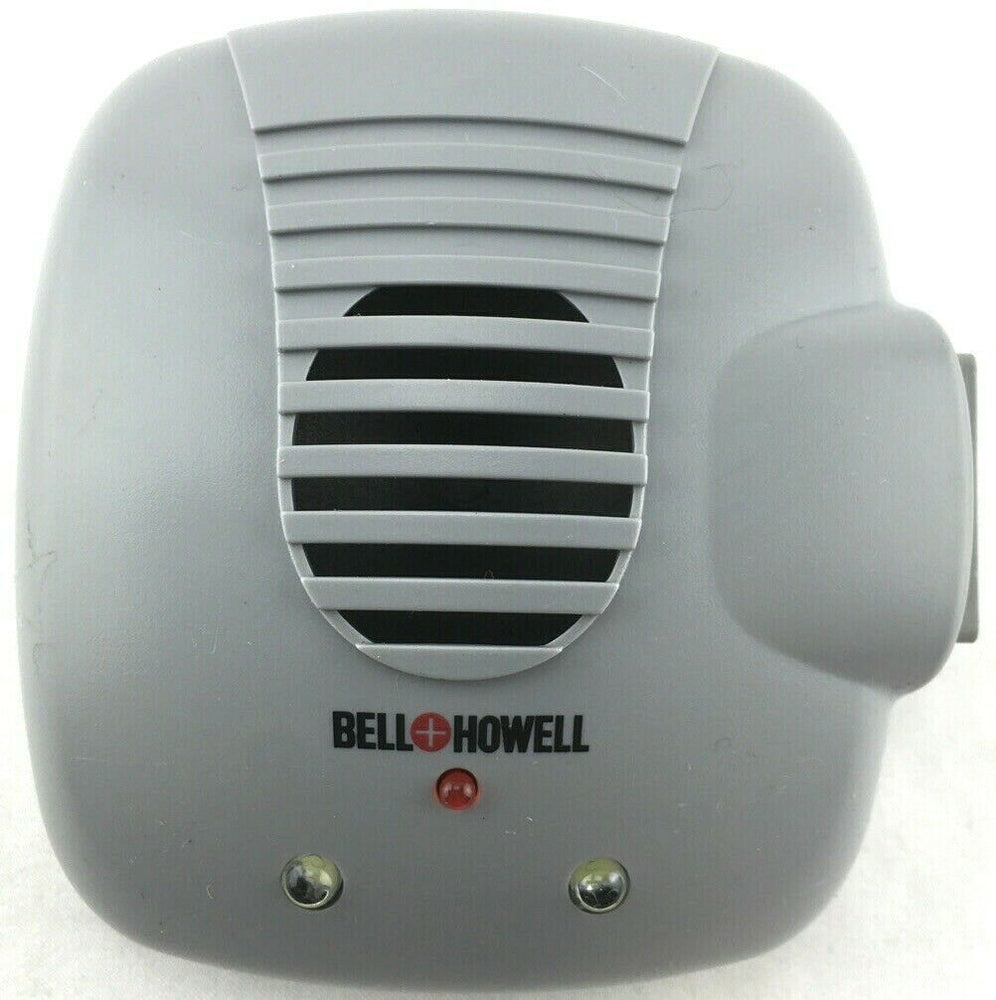 Bell and Howell SB-194 Direct Plug In Ultrasonic Pest Repeller w/ Outlet GRAY